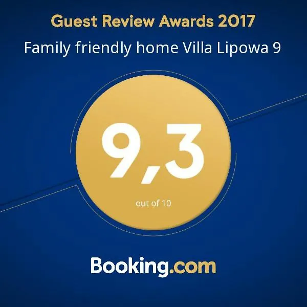 Family Friendly Home Villa Lipowa 9 Sopot Apartamento